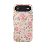 Floral Rose Magnetic Impact-Resistant Phone Case — MagSafe Compatible
