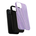 Lavender Marble iPhone Case with MagSafe - Shamo's