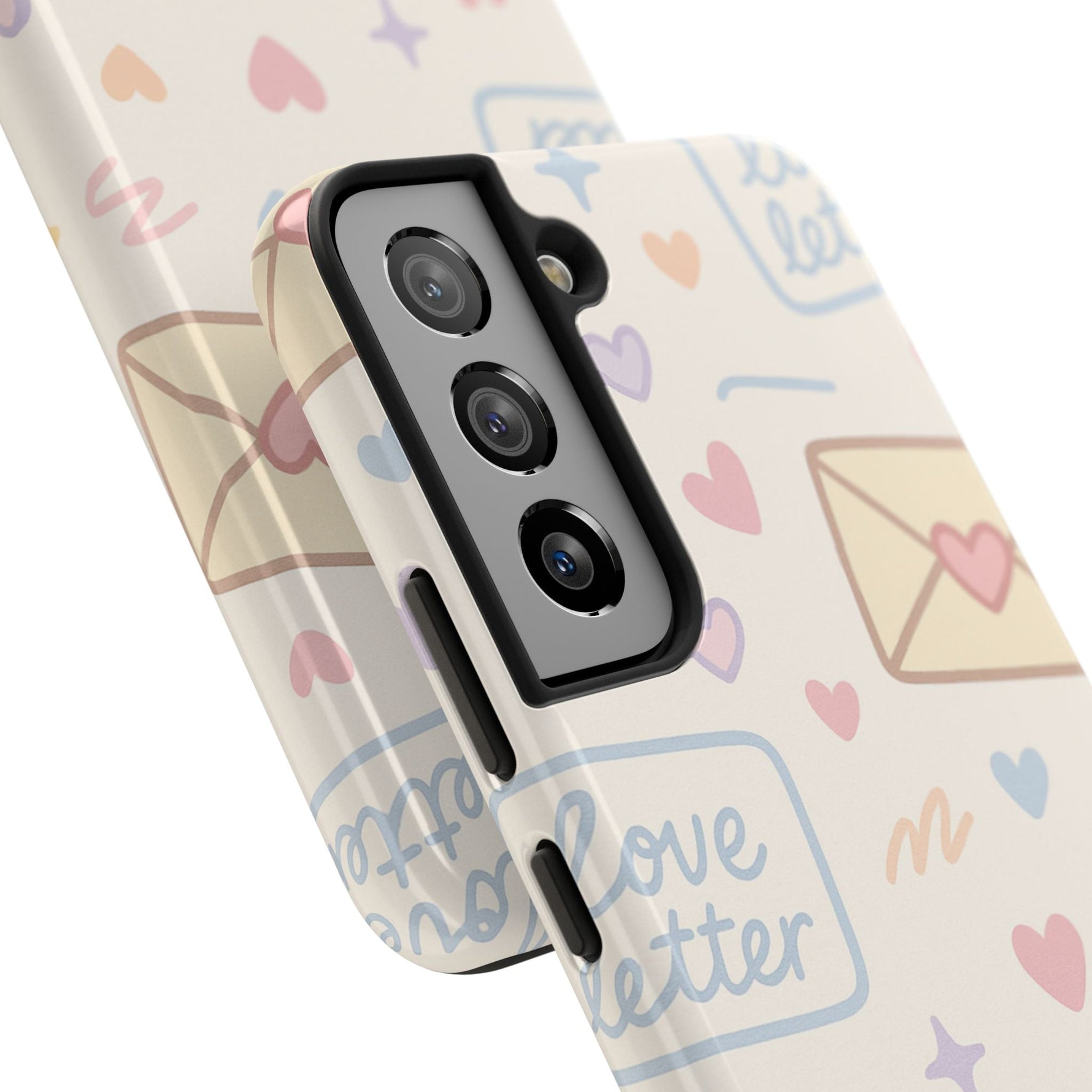 Pastel Love Letter Hearts Impact Phone Case  Shamo's