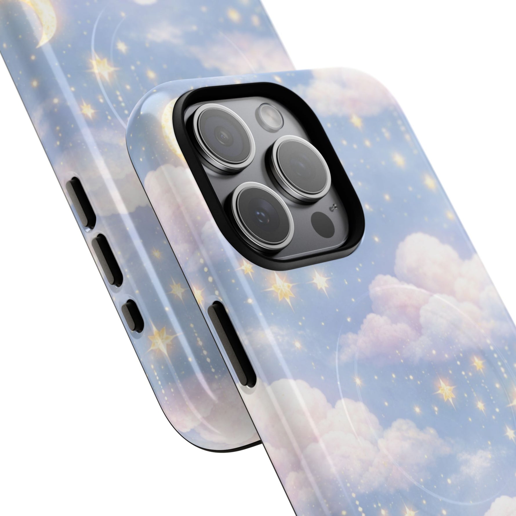 Starlit Clouds i Phone Case with MagSafe - iPhone 17 / Glossy - Shamo's