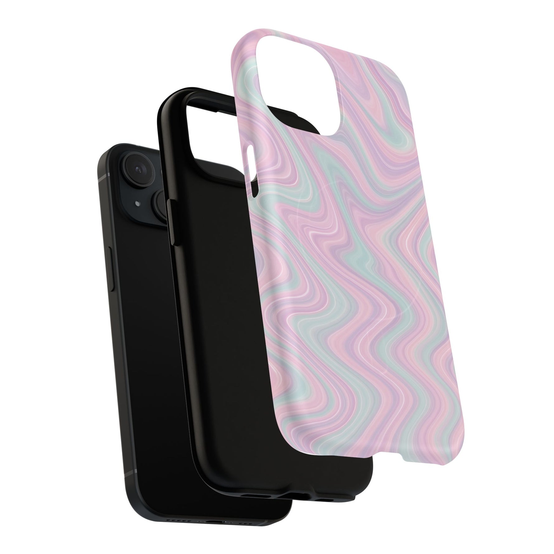 Colorful Marble Pastel Swirl iPhone Case | MagSafe - Shamo's