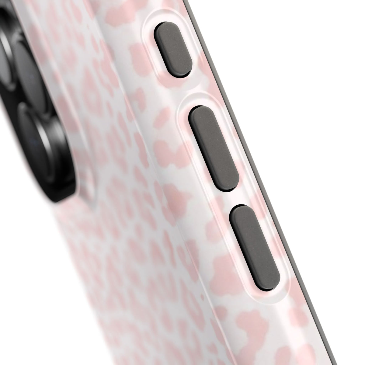 Pink Leopard Impact-Resistant iPhone Case | MagSafe