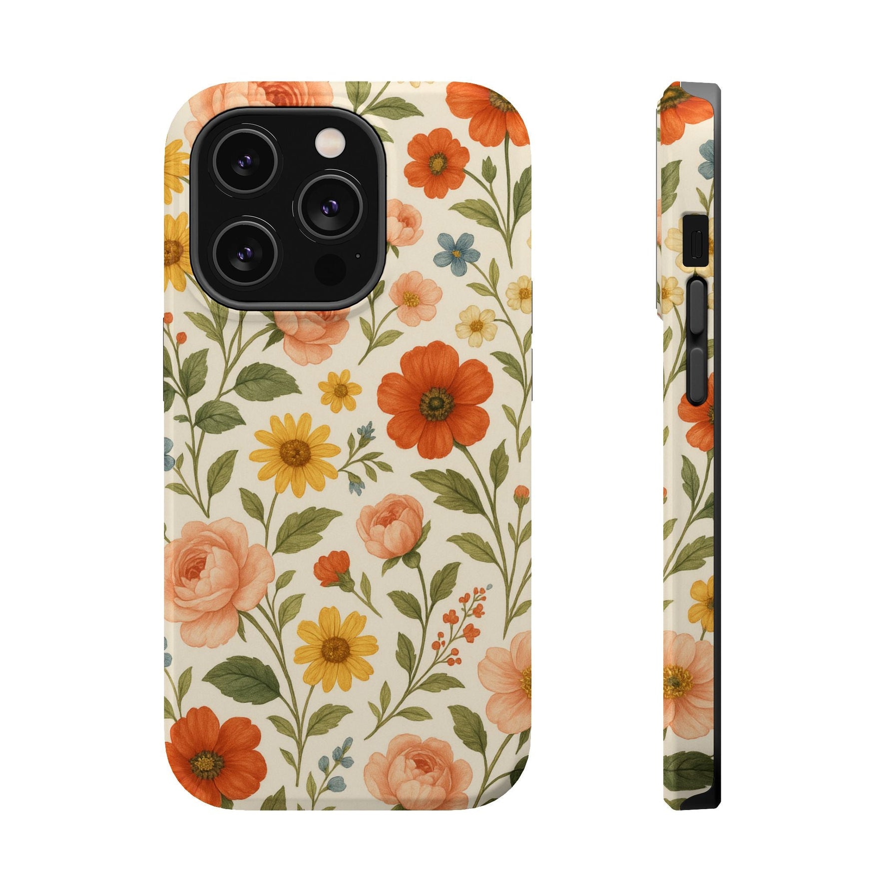 Floral Vintage Garden iPhone Case — with MagSafe  Shamo's iPhone 14 Pro / Glossy