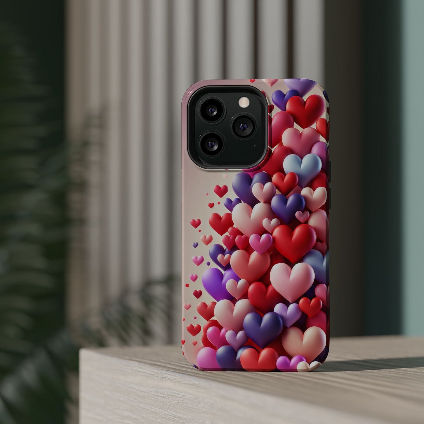 Love Hearts MagSafe iPhone Case — Magnetic, Impact-Resistant  Shamo's