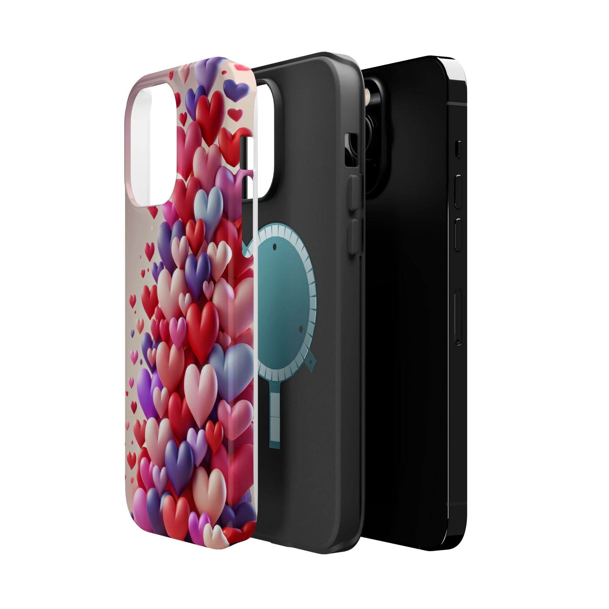 Love Hearts MagSafe iPhone Case — Magnetic, Impact-Resistant  Shamo's