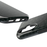 Dark Carbon Fiber Texture Magnetic Impact-Resistant iPhone Case | MagSafe compatible  Shamo's