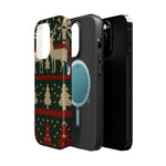 Holiday Reindeer Knit iPhone Case | compatible with MagSafe  Shamo's