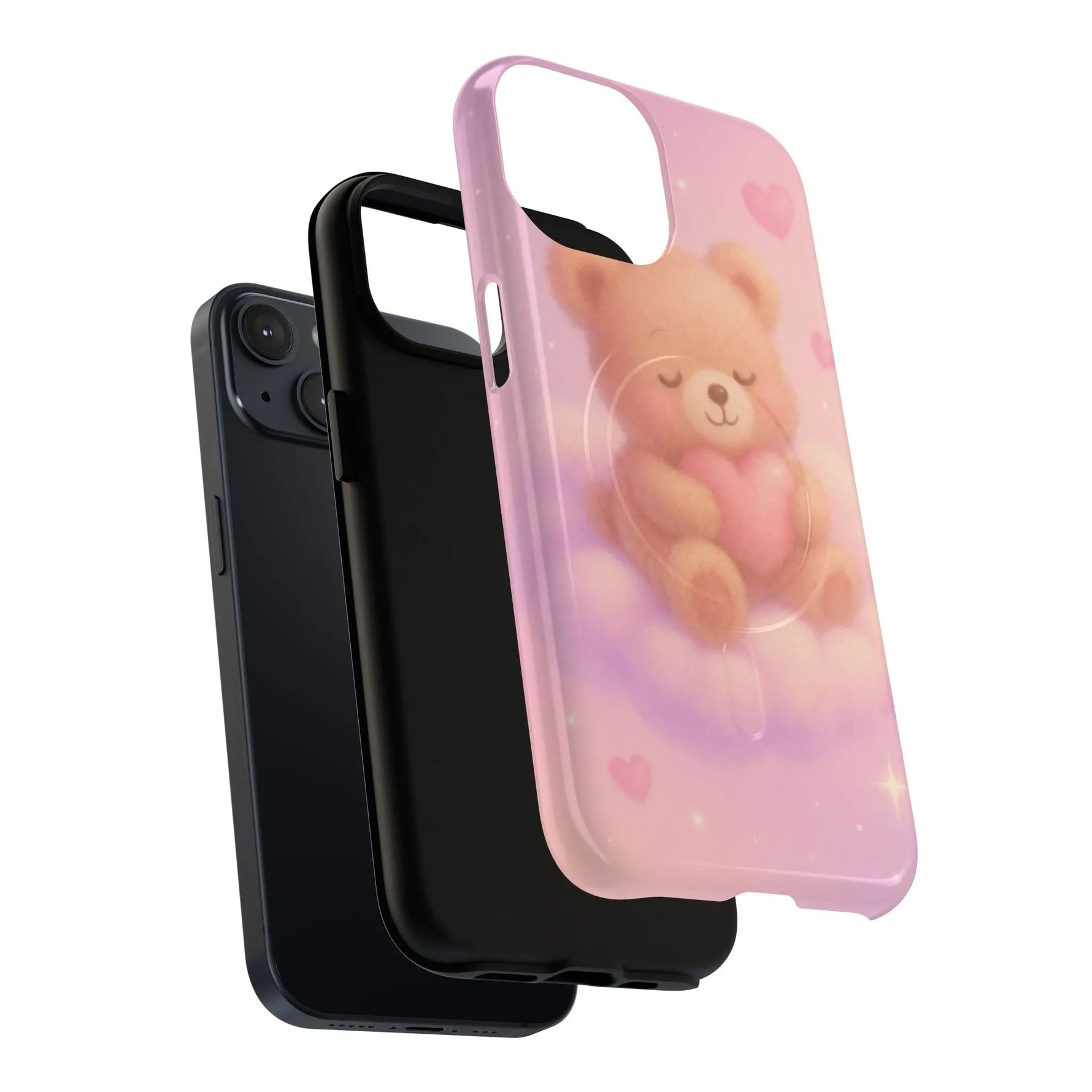 Dreamy Cloud Teddy Bear iPhone Case with MagSafe  Shamo's