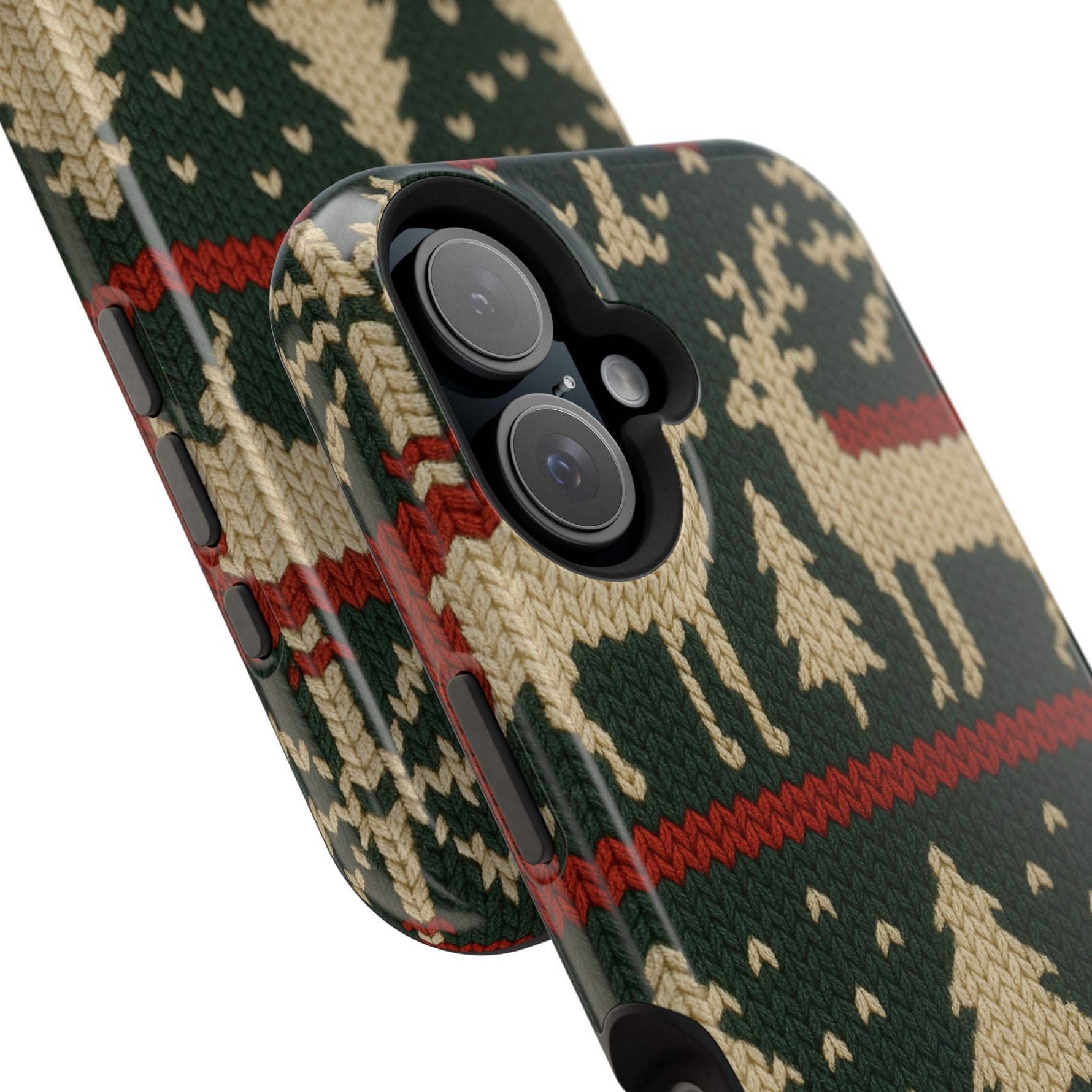 Holiday Reindeer Knit iPhone Case | compatible with MagSafe  Shamo's
