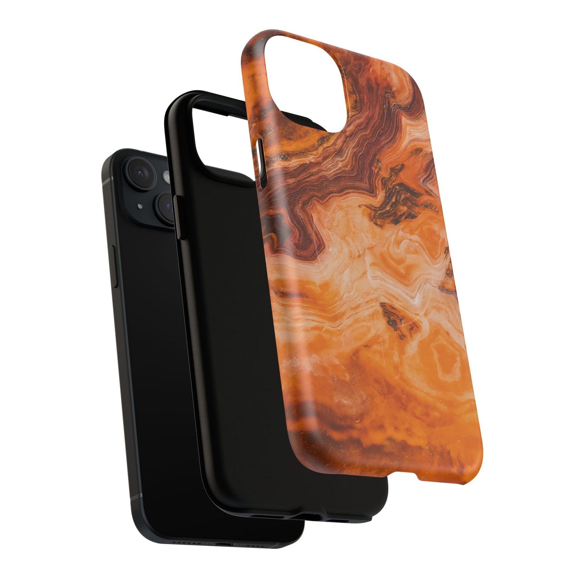 Amber Agate Marble iPhone Case — compatible with MagSafe - Shamo's