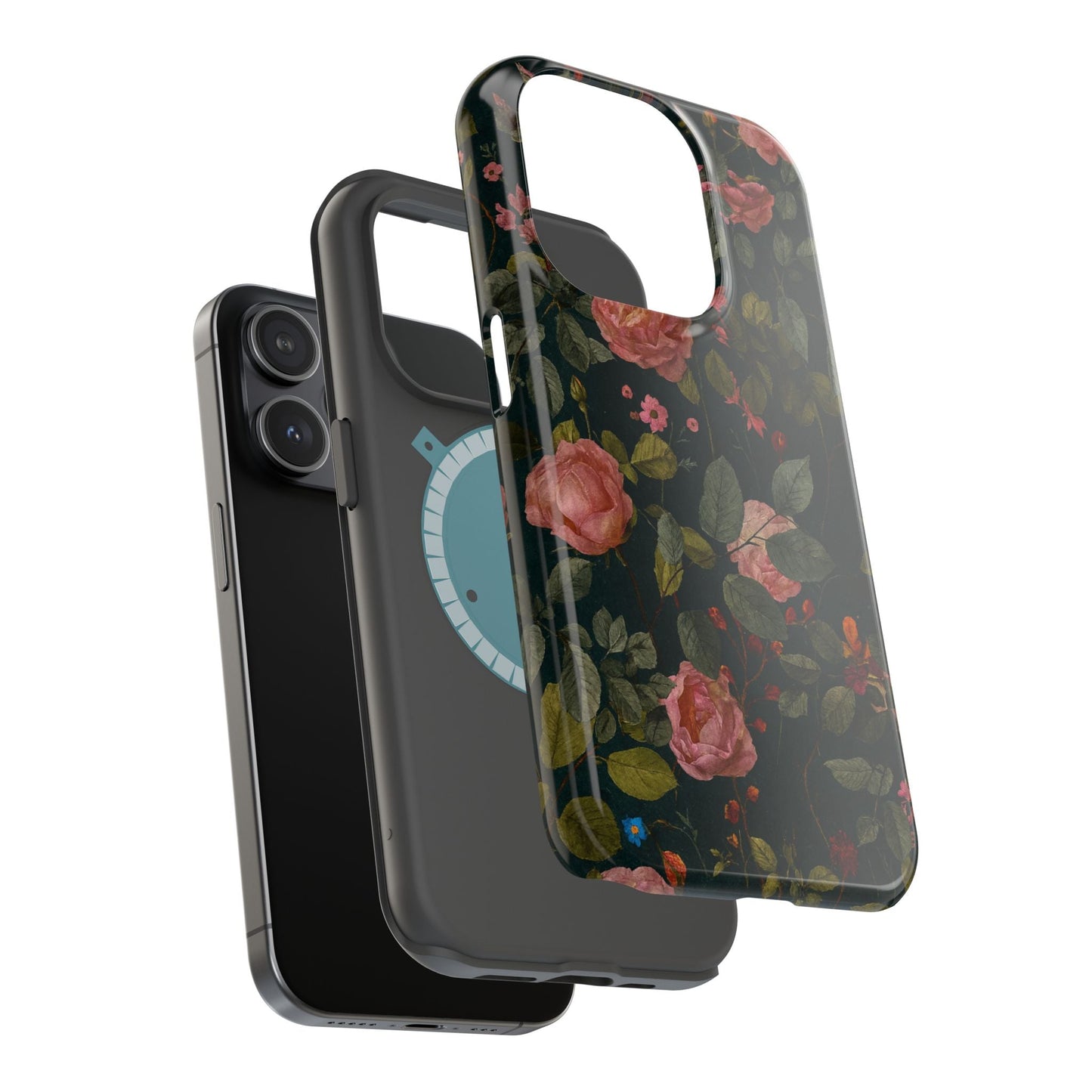 Floral Rose Realistic iPhone Case with MagSafe  Shamo's