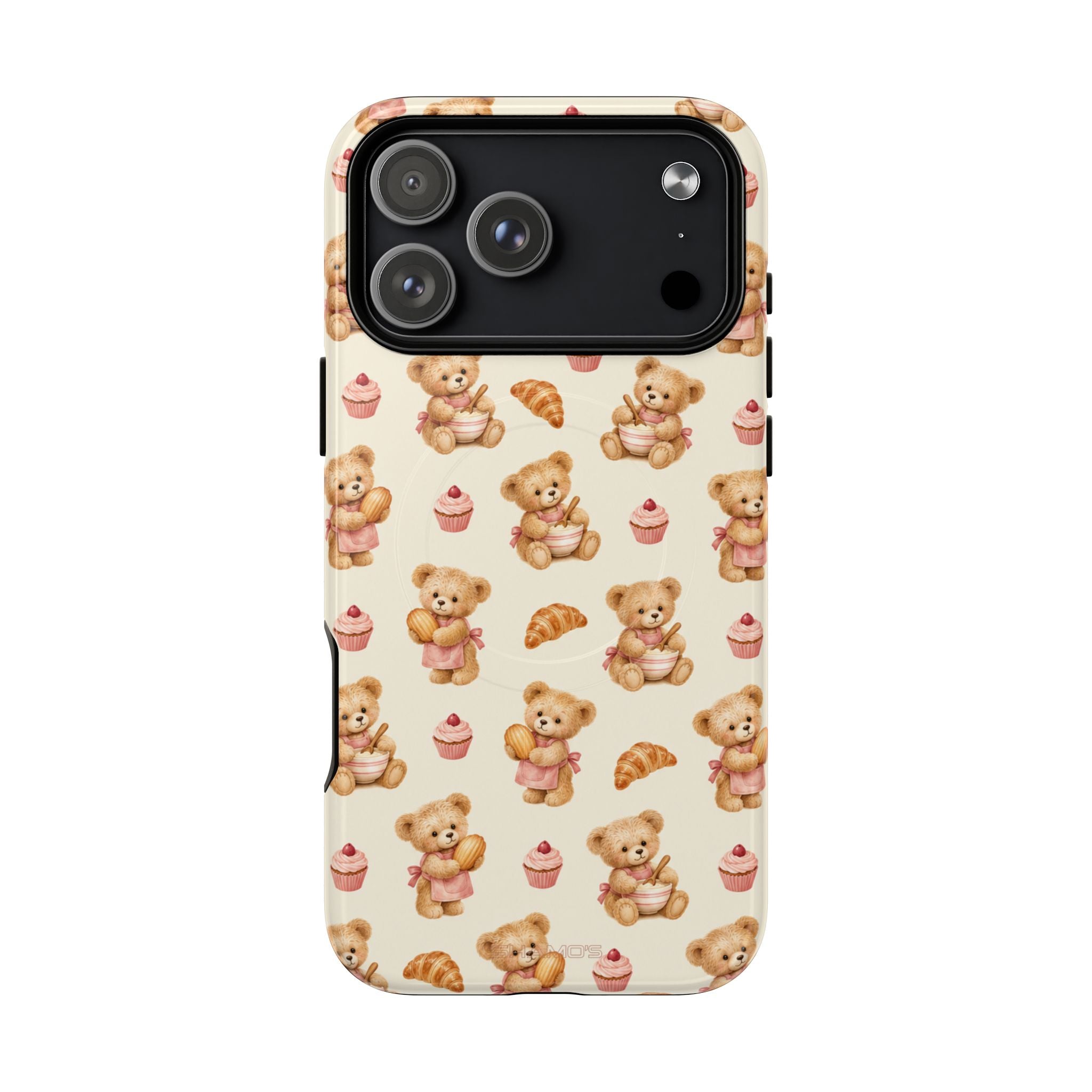 Lieve bakkerijbeer iPhone-hoesje met MagSafe