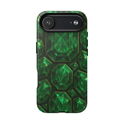 Luxury Series Emerald Gem iPhone Case with MagSafe - Shamo's