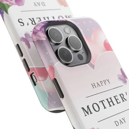 MagSafe Tough Cases with Happy Mother's Day print - Shamo's