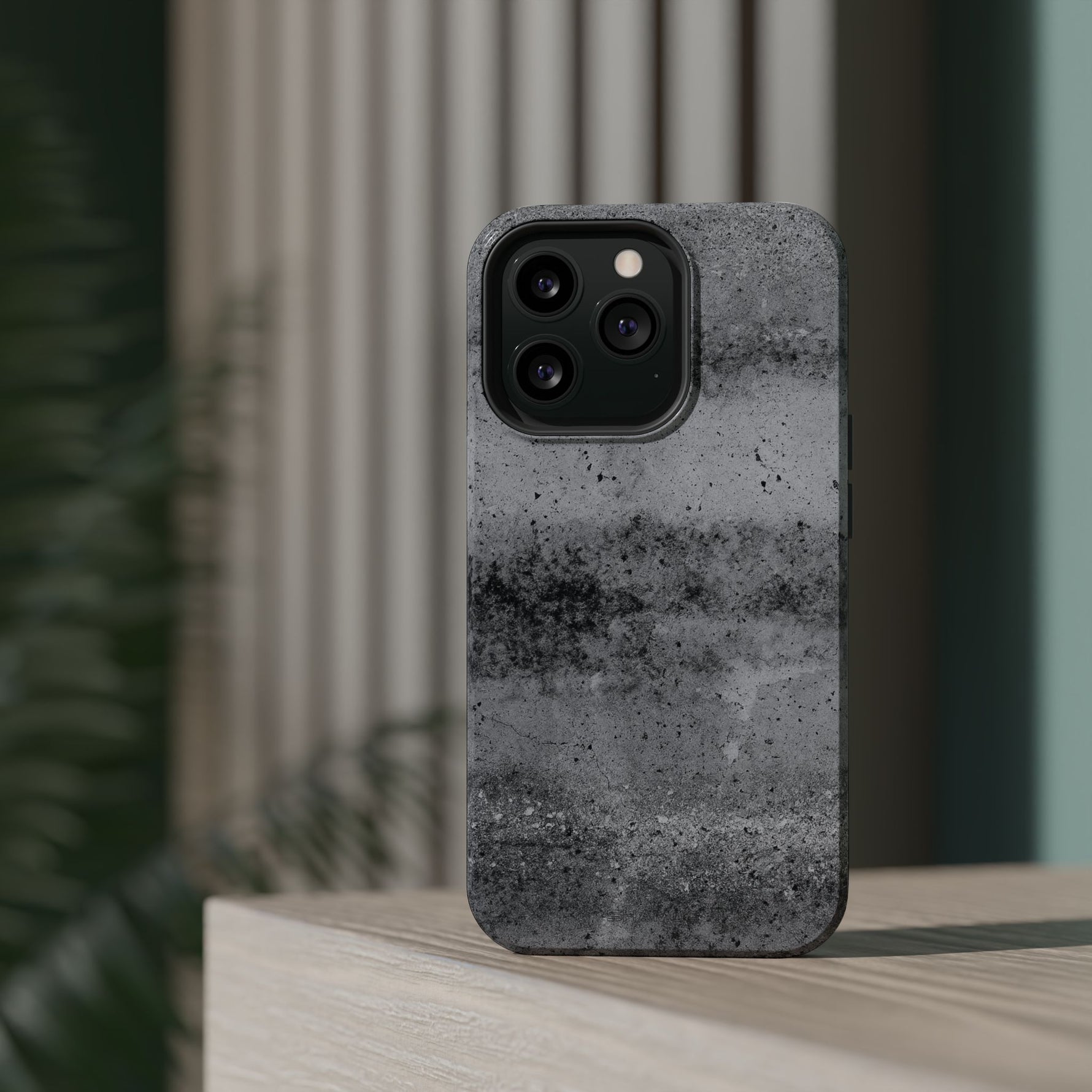 Concrete Pattern iPhone Case with Magsafe Compatibility