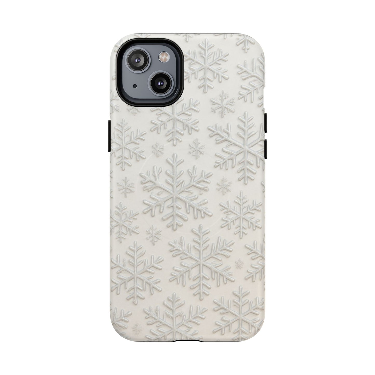 Snowflake Texture iPhone Case compatible with MagSafe - Shamo's