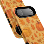 Autumn Harvest iPhone Case — Pumpkin & Haystack Fall with MagSafe  Shamo's