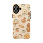 Funda para teléfono con diseño de gatos y perros y MagSafe