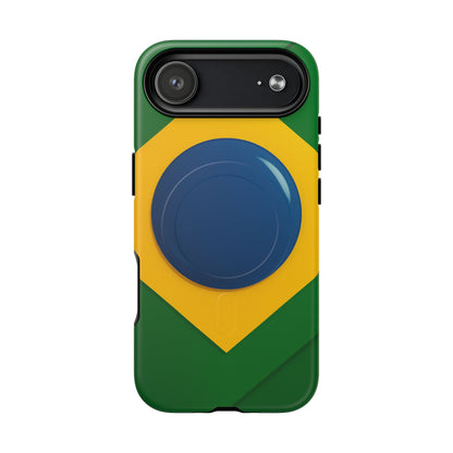 Brazil Flag iPhone Case | MagSafe