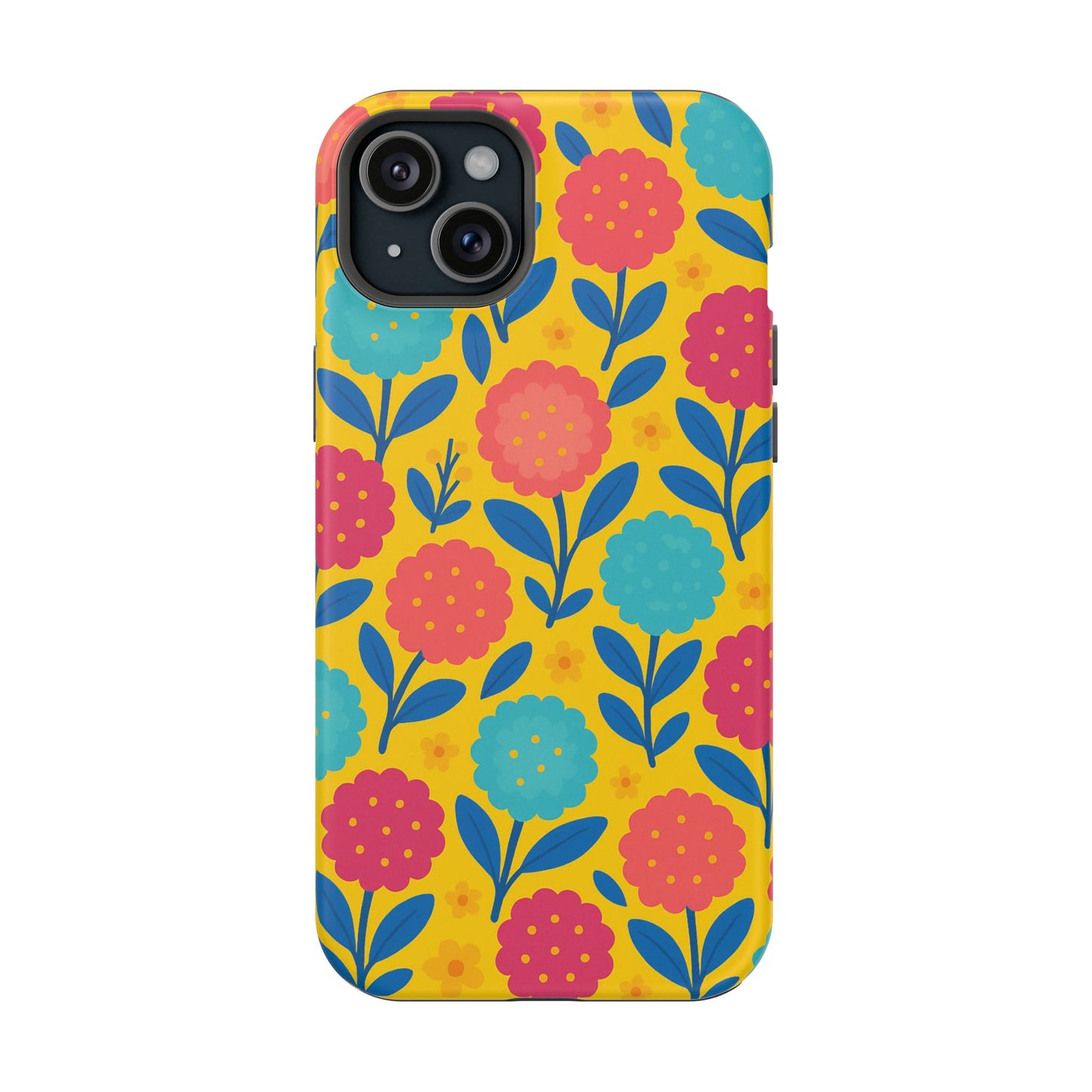 Vibrant Floral MagSafe Phone Case