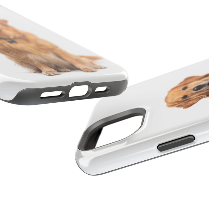 MagSafe Tough Cases with Golden Retriever dog print