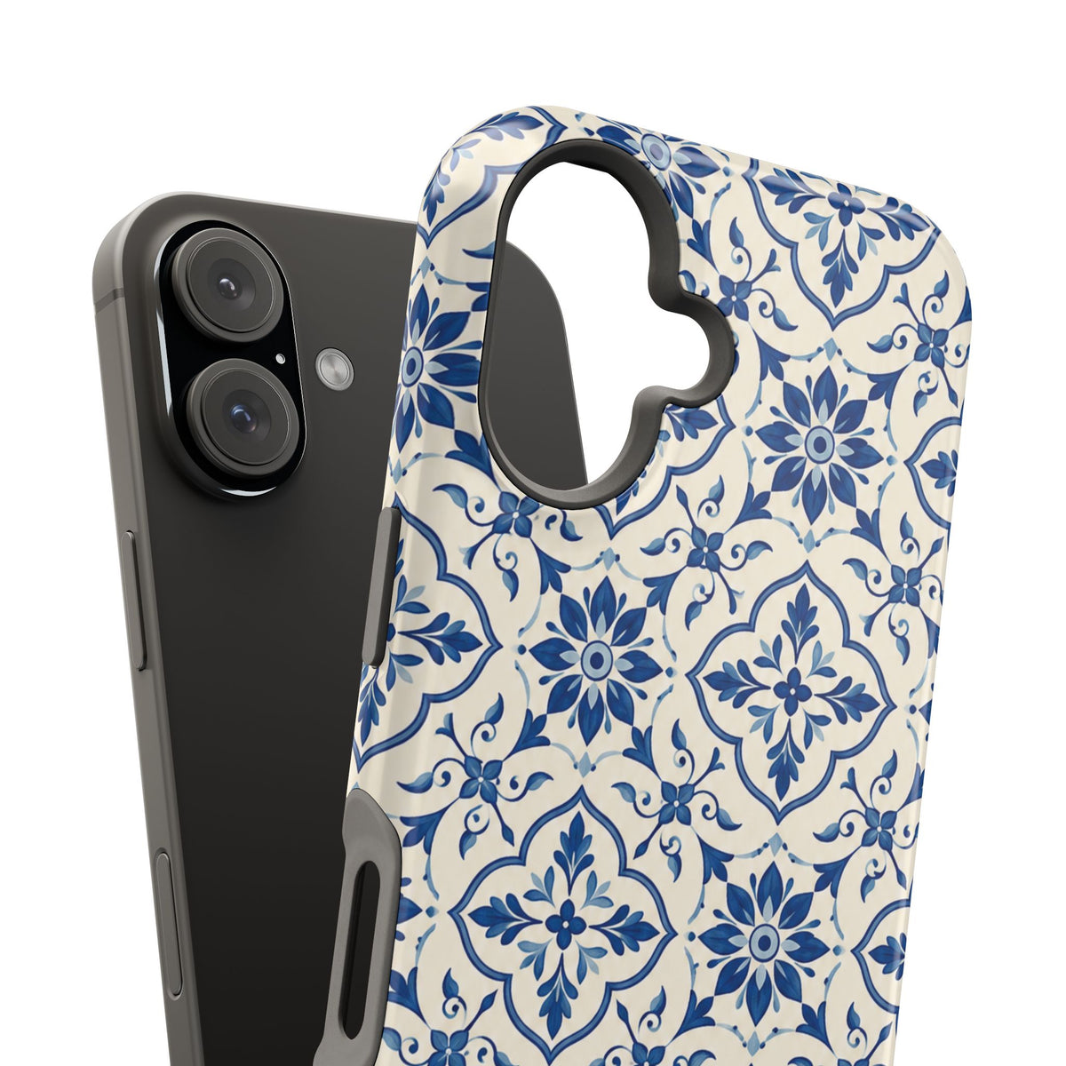 Lisbon Tile – Blue Ornamental MagSafe Phone Case