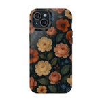 Floral Vintage Rose Magnetic Impact iPhone Case with MagSafe  Shamo's iPhone 15 Plus / Glossy