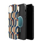 Mod Ribbon – Retro Geometric MagSafe Phone Case