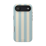 Blue Strips Pattern iPhone Case Compatible with MagSafe