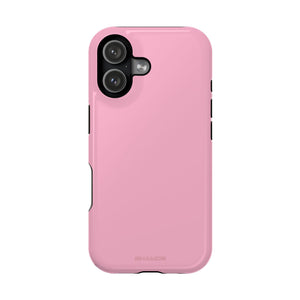 Baumwollzucker-Pastellrosa, stoßfeste Handyhülle | Schlanke, schützende MagSafe-kompatible Hülle