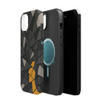 “Rebuilding Myself” Abstract iPhone Case — Magnetic MagSafe Impact-Resistant  Shamo's
