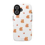 Strawberry Teddy iPhone Case with MagSafe