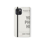 Personalized Flip Wallet Phone Case – Custom Photo & Text Wallet Cover