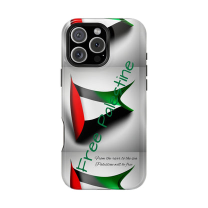MagSafe Tough Case: Palestinian Flag & 'From the River to the Sea, Palestine Will Be Free