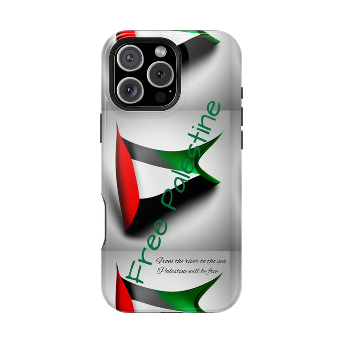 MagSafe Tough Case: Palestinian Flag & 'From the River to the Sea, Palestine Will Be Free