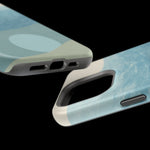 “Calm Over Chaos” Abstract Ocean Wave iPhone Case | MagSafe Compatible  Shamo's