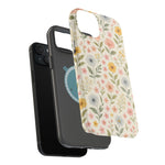 Floral Garden Impact iPhone Case with MagSafe compatibility  Shamo's