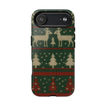 Holiday Knit Reindeer MagSafe Tough iPhone Case  Shamo's iPhone 17 Air / Glossy