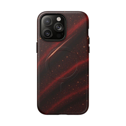 Red Nebula iPhone Case with MagSafe - Shamo's