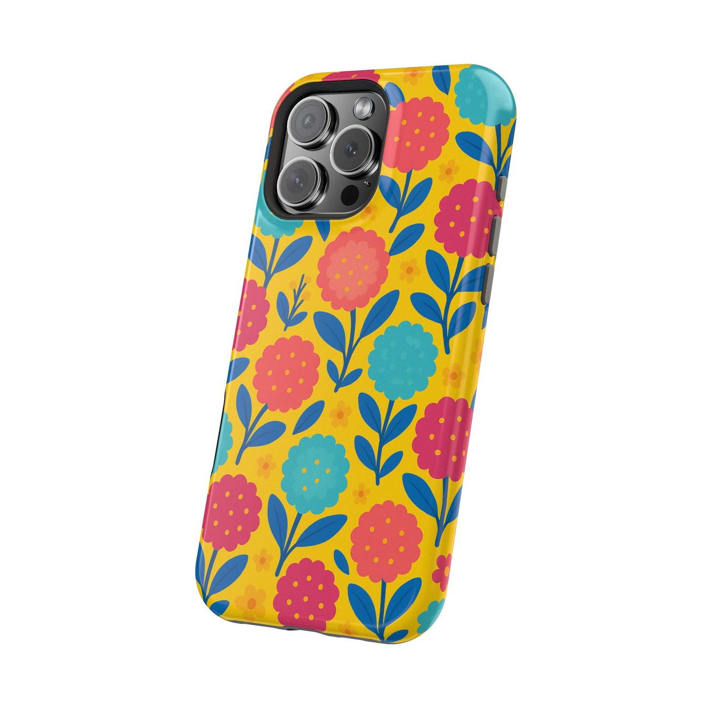 Vibrant Floral MagSafe Phone Case