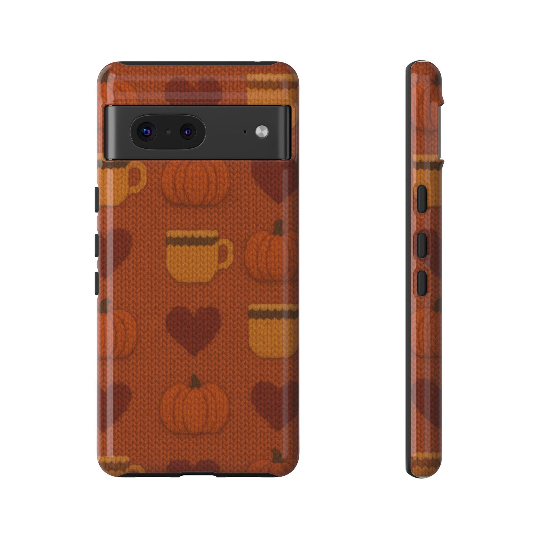 Fall Pumpkin & Coffee iPhone Case - Shamo's