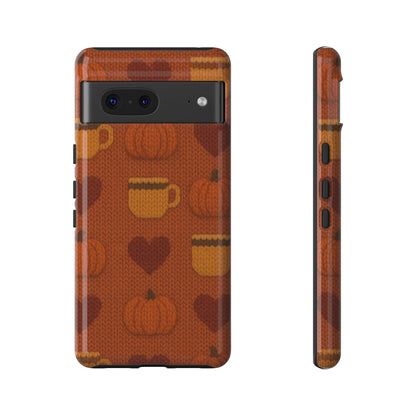 Fall Pumpkin & Coffee iPhone Case - Shamo's