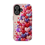 Love Hearts MagSafe iPhone Case — Magnetic, Impact-Resistant  Shamo's iPhone 16 / Glossy