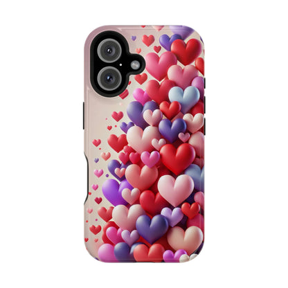 Love Hearts MagSafe iPhone Case — Magnetic, Impact-Resistant  Shamo's iPhone 16 / Glossy