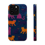 Colorful Cat Phone Case - MagSafe Impact-Resistant