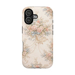 Floral Vintage Rose Phone Case, MagSafe Impact-Resistant - iPhone 17 / Matte - Shamo's