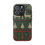 Holiday Knit Reindeer MagSafe Tough iPhone Case  Shamo's iPhone 15 Pro / Matte