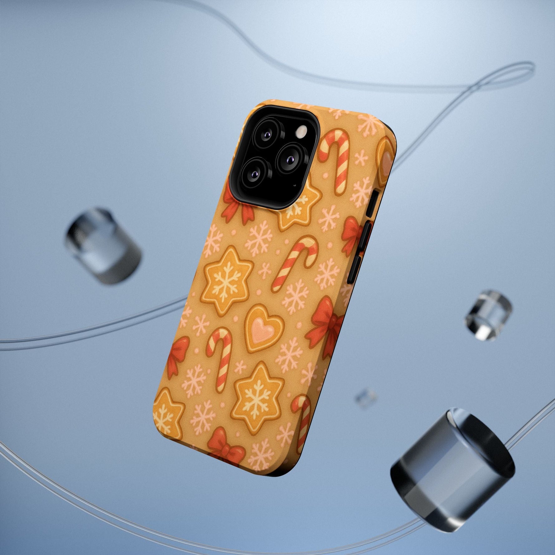 Candy Cane & Gingerbread Holiday iPhone Case — Impact-Resistant  Shamo's