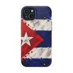 Cuban Flag MagSafe Impact-Resistant Phone Case