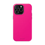 Neon Pink MagSafe Compatible Impact-Resistant Phone Case Hot Pink